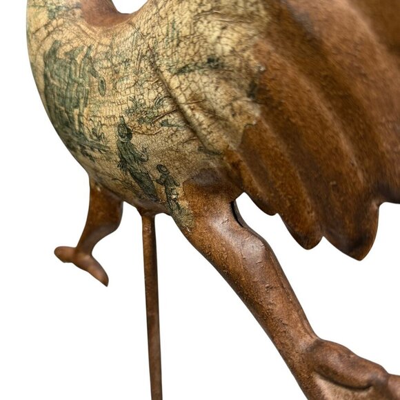 Rustic Rooster Decor XLarge 23"  French Country Metal Toile Kitchen Weathervane - Picture 8 of 13